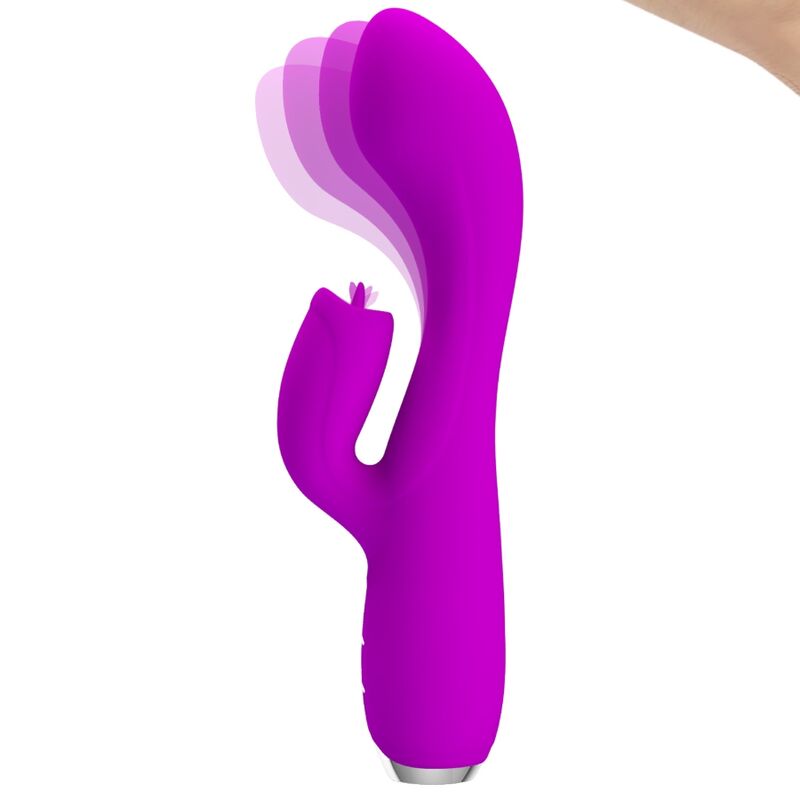 PRETTY LOVE - WIEDERAUFLADBARER RABBIT-VIBRATOR GLORIA WASSERDICHT VIOLETT