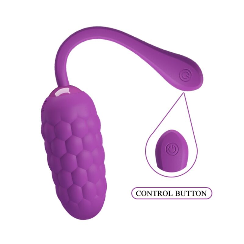 PRETTY LOVE – MARITIM STRUKTURIERTES, WIEDERAUFLADBARES VIBRATIONSEI VIOLETT