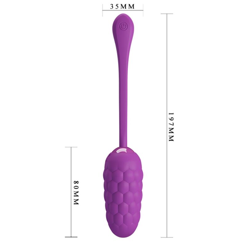 PRETTY LOVE – MARITIM STRUKTURIERTES, WIEDERAUFLADBARES VIBRATIONSEI VIOLETT