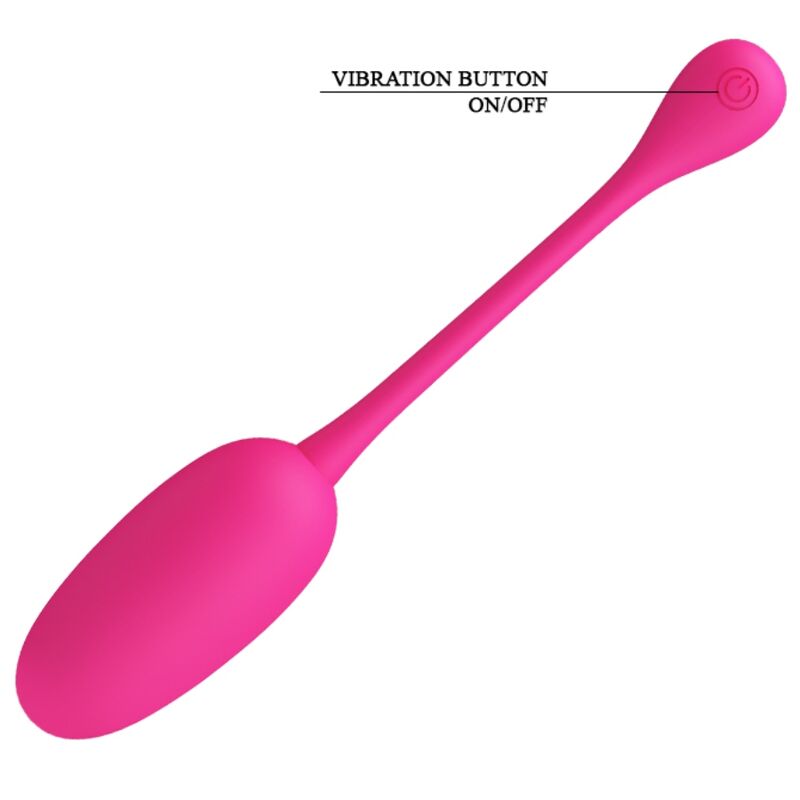 PRETTY LOVE – WIEDERAUFLADBARES VIBRIERENDES EI KNUCKER ROSA
