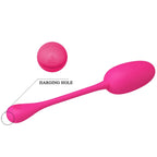 PRETTY LOVE – WIEDERAUFLADBARES VIBRIERENDES EI KNUCKER ROSA