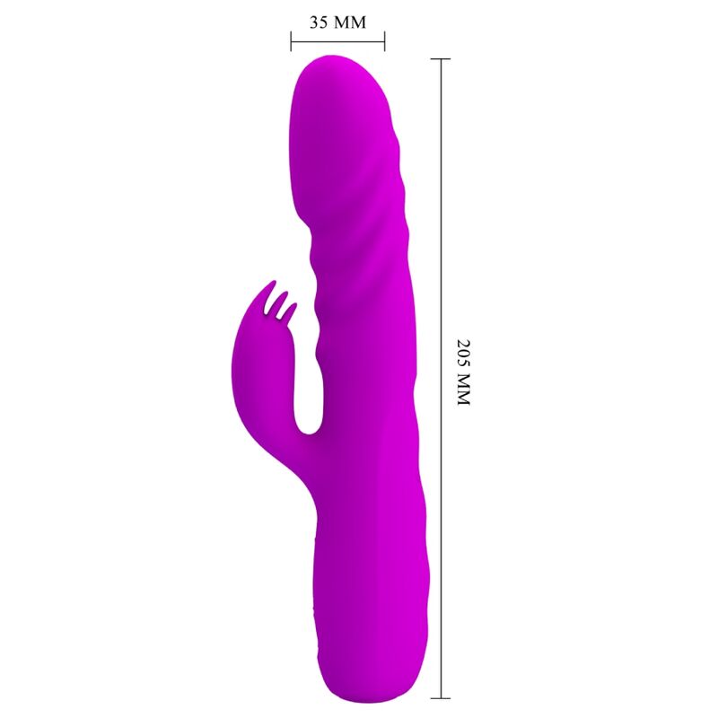 PRETTY LOVE - WIEDERAUFLADBARER RABBIT-VIBRATOR MELANIE LILA