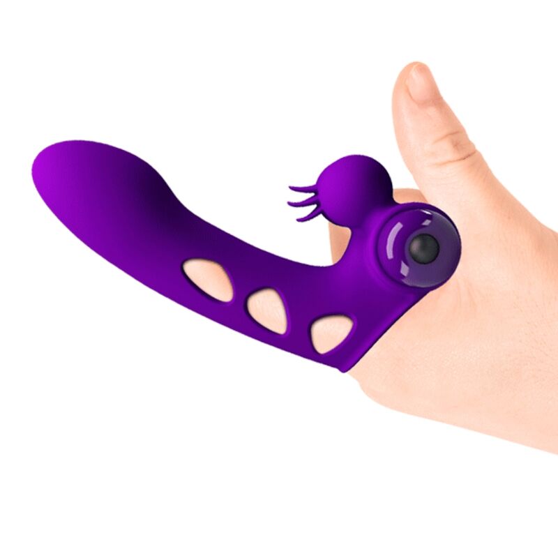 PRETTY LOVE - VIBRIERENDER FINGERAUFSATZ ORLANDO LILA