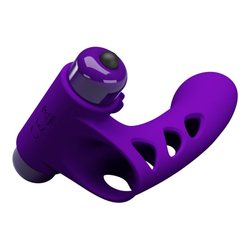 PRETTY LOVE - VIBRIERENDER FINGERAUFSATZ ORLANDO LILA