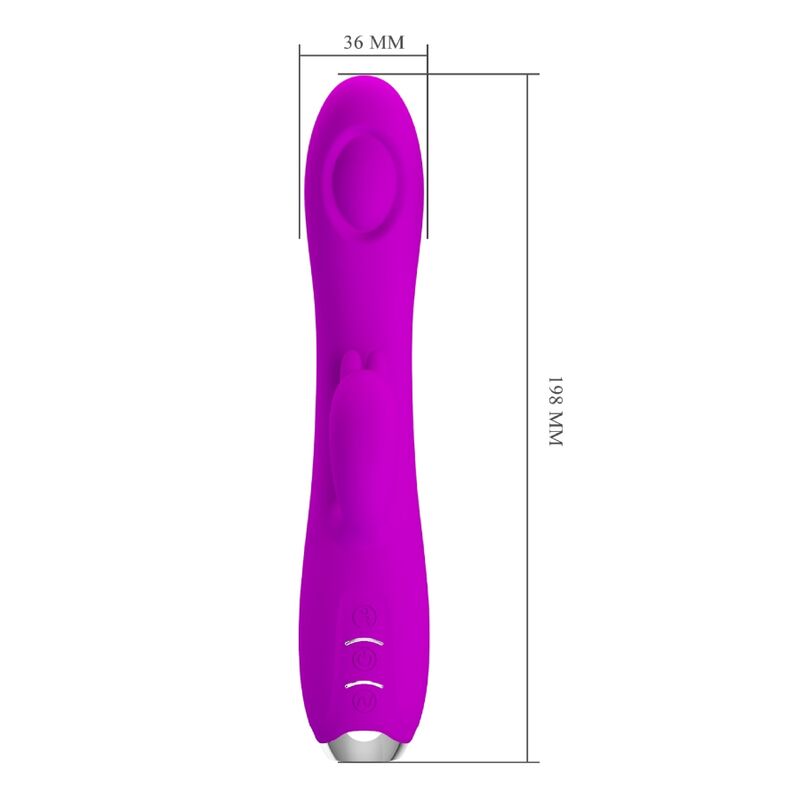 PRETTY LOVE - RECHARGEBARER VIBRATOR SUCKER REGINA VIOLETT