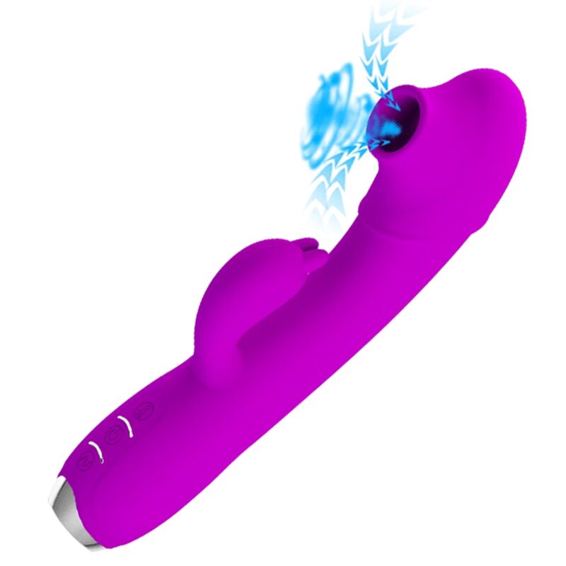 PRETTY LOVE - RECHARGEBARER VIBRATOR SUCKER REGINA VIOLETT