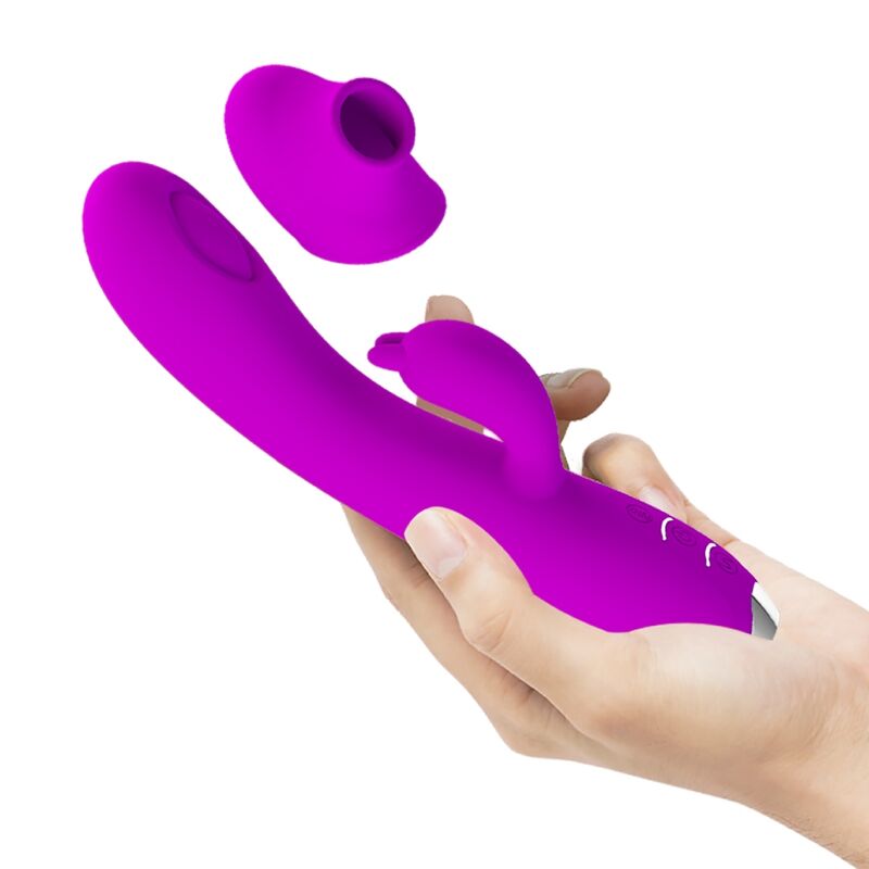PRETTY LOVE - RECHARGEBARER VIBRATOR SUCKER REGINA VIOLETT