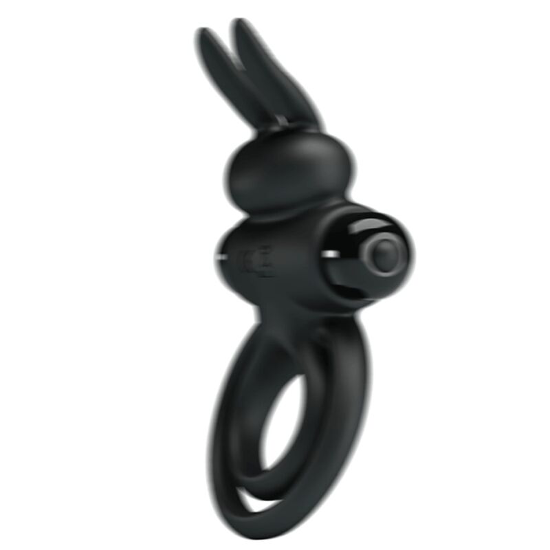 PRETTY LOVE - VIBRATIONS-PENISRING „LAPIN III“ SCHWARZ