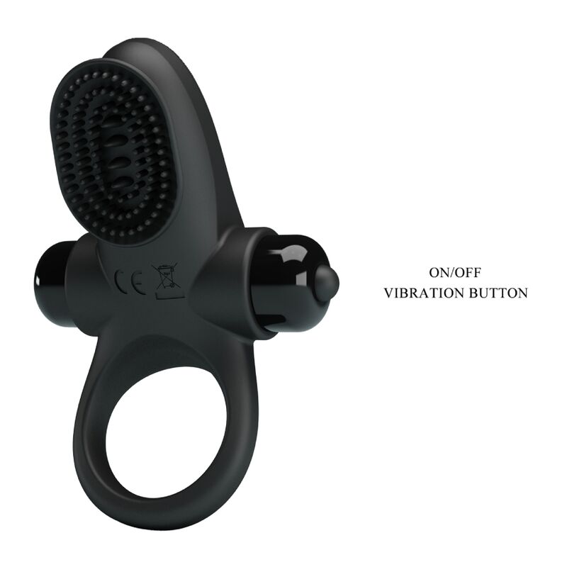 PRETTY LOVE - VIBRATIONS RING II FÜR DEN PENIS SCHWARZ