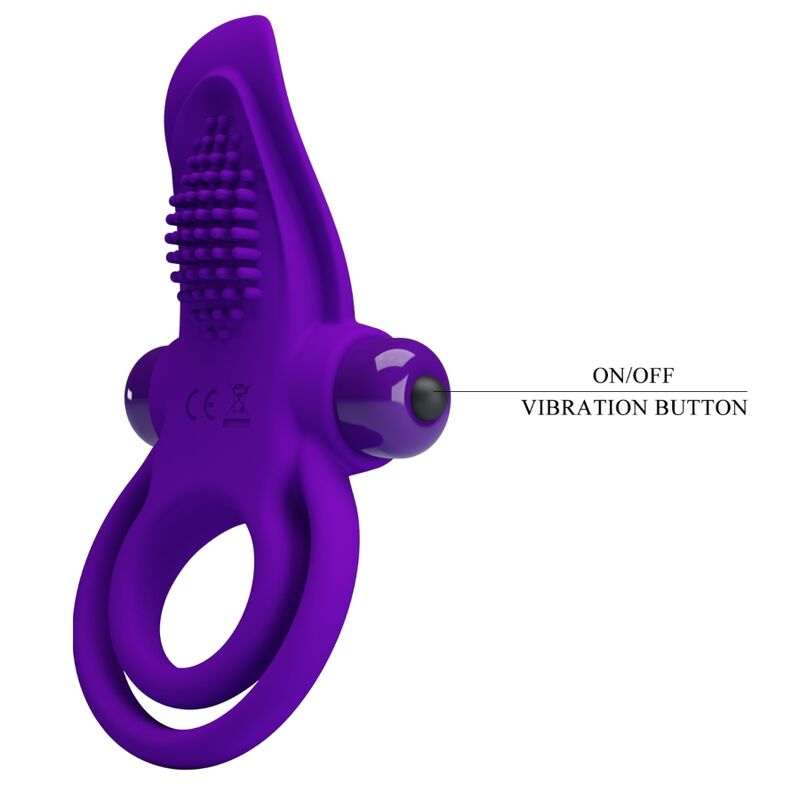PRETTY LOVE - VIOLETTER VIBRIERENDER PENISRING