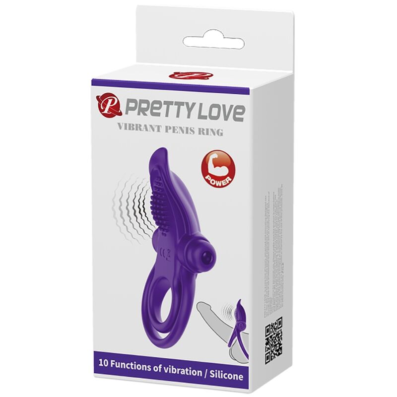 PRETTY LOVE - VIOLETTER VIBRIERENDER PENISRING