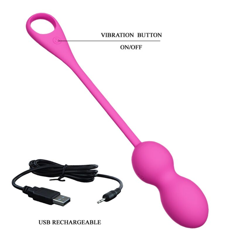 PRETTY LOVE - WIEDERAUFLADBARE VIBRATIONSEIER ELVIRA ROSÉ