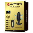 PRETTY LOVE - WIEDERAUFLADBARER ANALVIBRATOR KELLY PLUG SCHWARZ