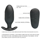 PRETTY LOVE - WIEDERAUFLADBARER ANALVIBRATOR KELLY PLUG SCHWARZ