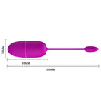 PRETTY LOVE - OEUF VIBRANT NYMPHE APP CONTRÔLÉ VIOLET