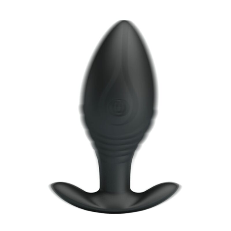 PRETTY LOVE - WIEDERAUFLADBARER VIBRATOR REGINA ANALPLUG SCHWARZ