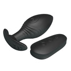 PRETTY LOVE - WIEDERAUFLADBARER VIBRATOR REGINA ANALPLUG SCHWARZ