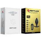 PRETTY LOVE - WIEDERAUFLADBARER VIBRATOR REGINA ANALPLUG SCHWARZ