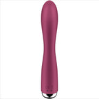 SATISFYER - SPINNING RABBIT 1 CLITORIS ET STIMULATION DU POINT G ROUGE
