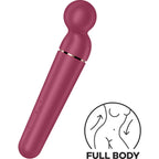 SATISFYER - PLANET WAND-ER VIBRATEUR MASSAGER BERRY