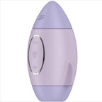 SATISFYER - MISSION CONTROL PETIT VIBRATEUR  DOUBLE IMPULSION LILAS