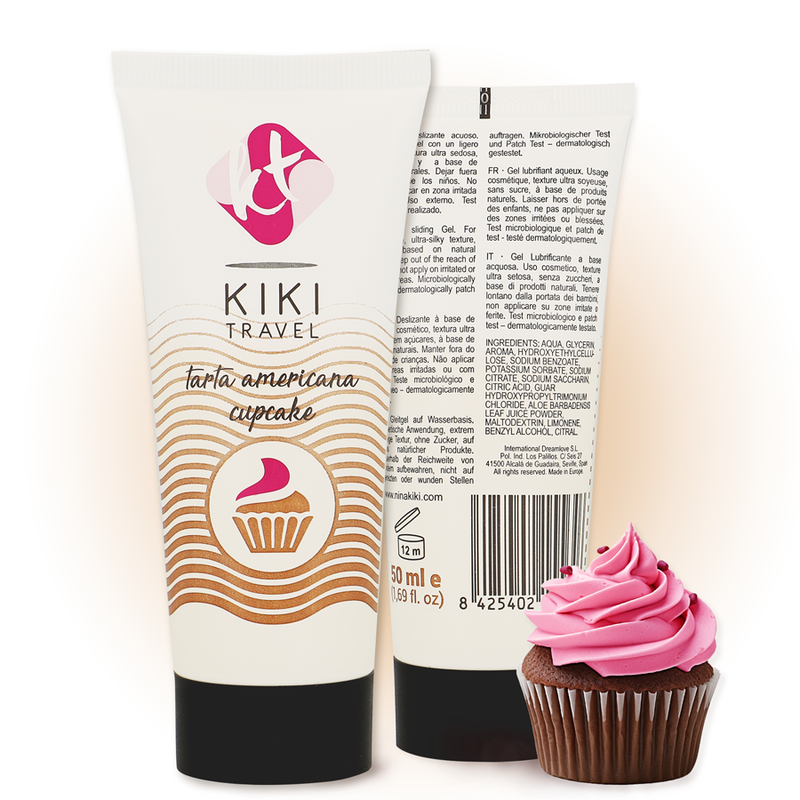 KIKÍ TRAVEL - GLEITMITTEL CUPCAKE 50 ML
