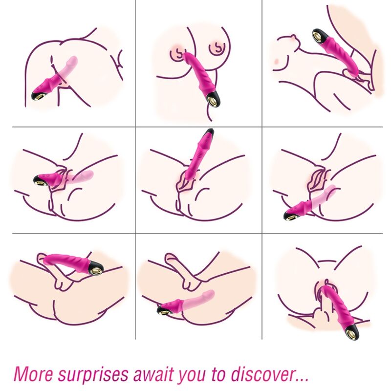 ARMONY - JOYBLADE VIBRATOR-ROTATOR FUSCHIA