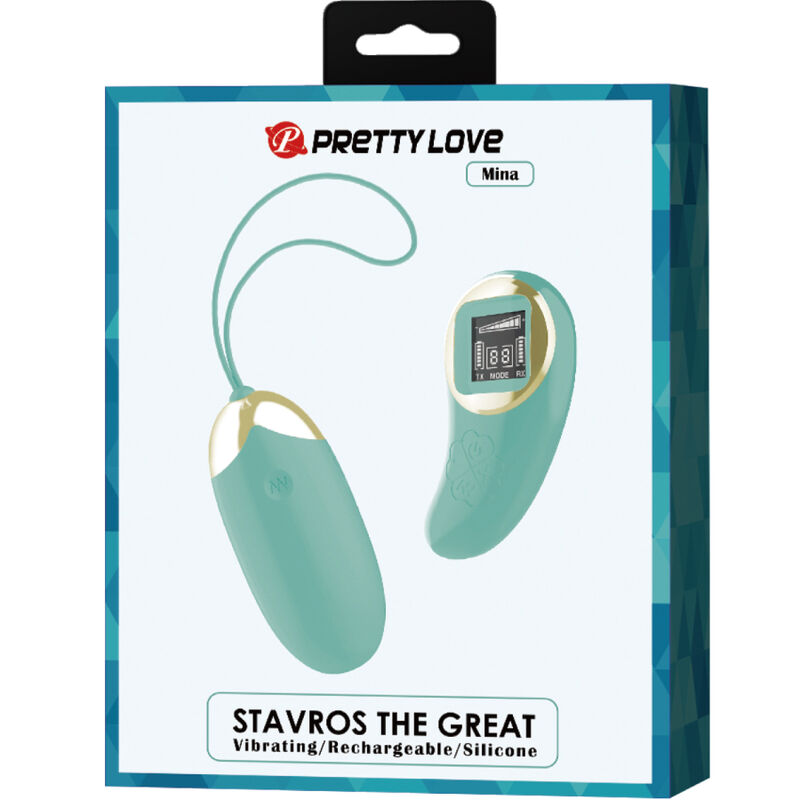 PRETTY LOVE - GRÜNE FERNGESTEUERTE VIBRATIONSEIER