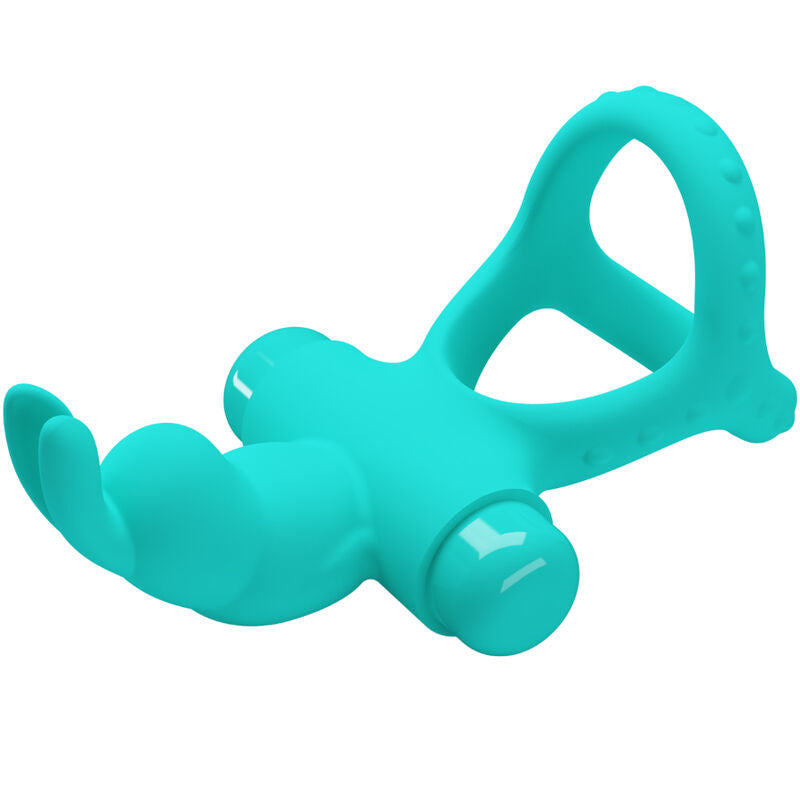 PRETTY LOVE - HASE-VIBRATORRING GRÜN FIGGY