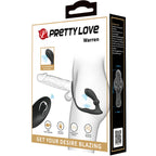 PRETTY LOVE - ANALRING UND VIBRATOR WARREN SCHWARZ