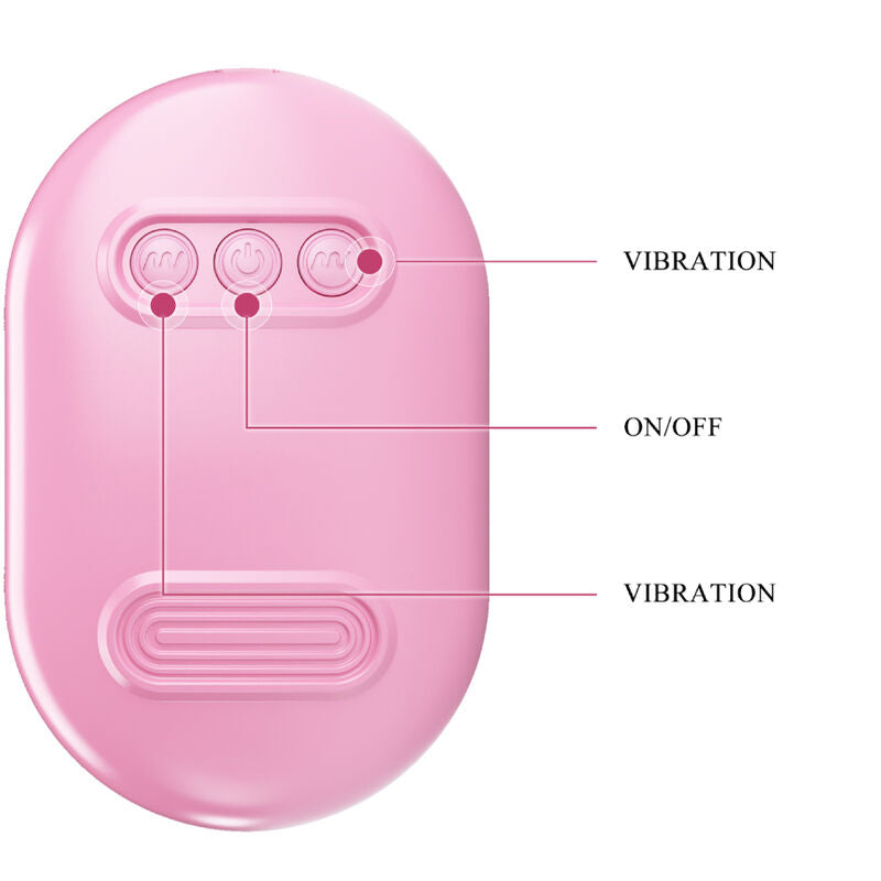 PRETTY LOVE - FUN BOX VIBRATIONSBALL ROSA