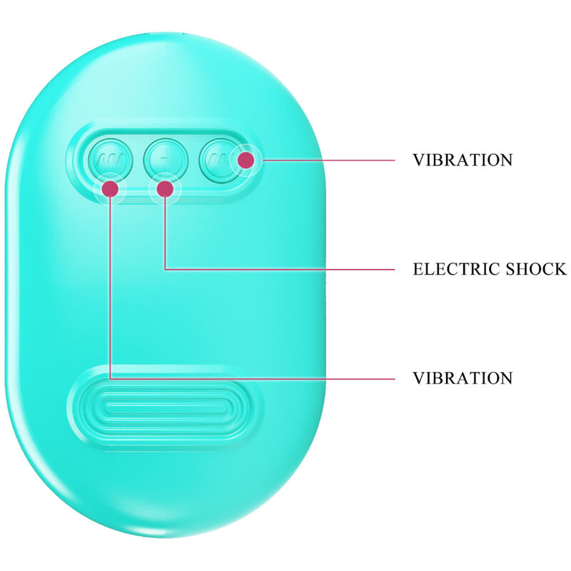 PRETTY LOVE – Überraschungsbox Elektrostimulationsklammer blau