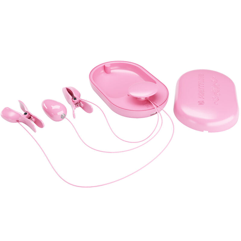 PRETTY LOVE - ÜBERRASCHUNGSPACKUNG ELEKTROSTIMULATIONSKLAMMERN ROSA