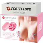 PRETTY LOVE - ÜBERRASCHUNGSPACKUNG ELEKTROSTIMULATIONSKLAMMERN ROSA