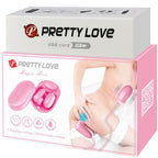 PRETTY LOVE - MAGIC BOX VIBRIERENDE KUGEL & STIMULATOR ROSA