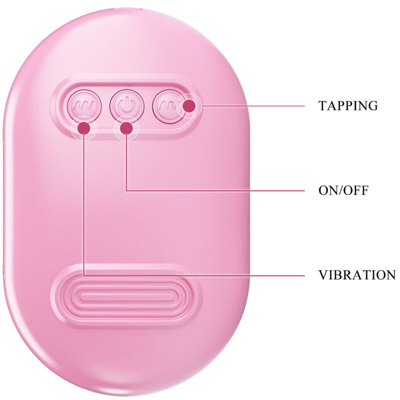 PRETTY LOVE - MAGIC BOX VIBRIERENDE KUGEL & STIMULATOR ROSA