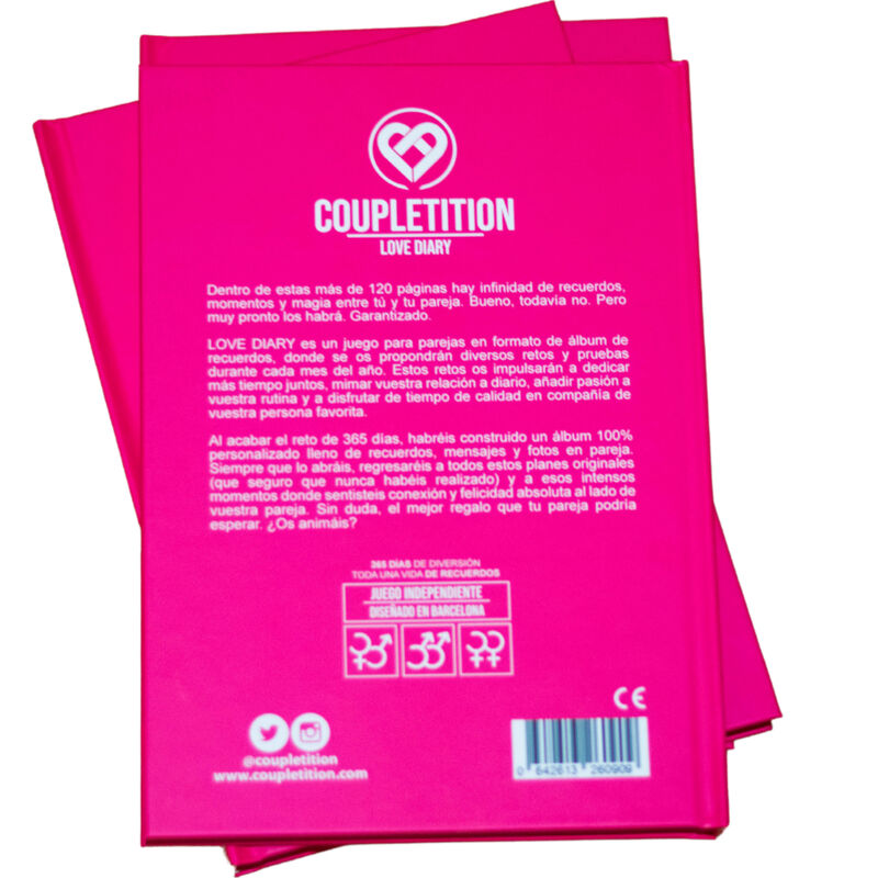COUPLETITION - ALBUM LIEBESTAGEBUCH DER ERINNERUNGEN & WÜNSCHE FÜR EIN PAAR