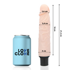 LOVECLONE - SELBSTSCHMIERENDER VIBRATOR FINN 21,2 CM -O- 3,8 CM