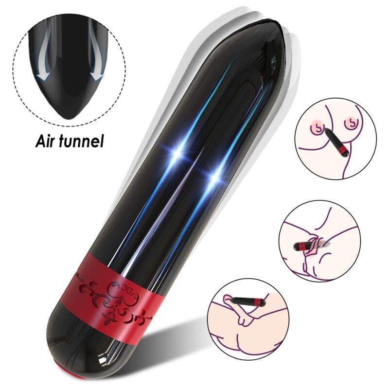 ARMONY - FERNBEDIENUNG ROCKET BULLET VIBRATOR SCHWARZ