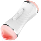 ARMONY - DOPPEL-VIBRATOR FÜR VAGINA UND MUND WEISS