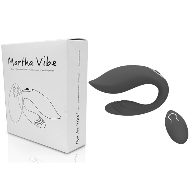 ARMONY - MARTHA VIBRATOR FÜR PAAR MIT FERNBEDIENUNG SCHWARZ
