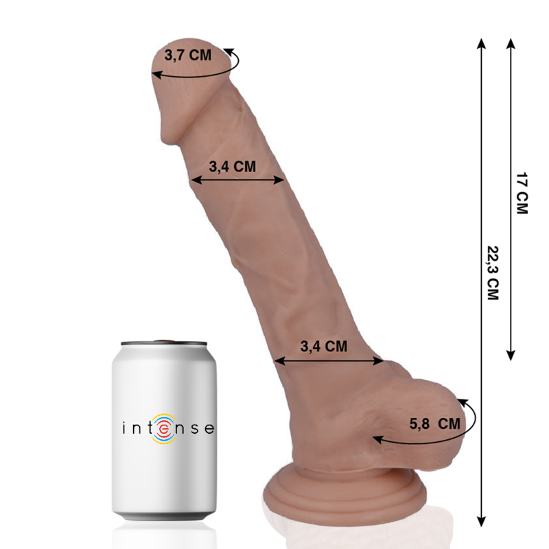 MR INTENSE - REALISTISCHER PENIS 22.3 CM -O- 3.4 CM
