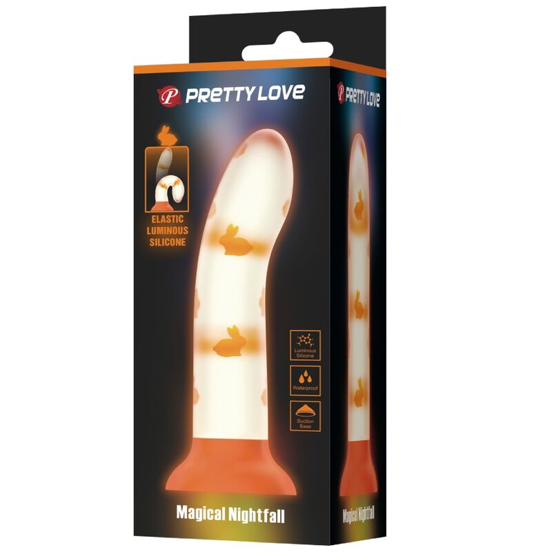 PRETTY LOVE - GODE MAGIQUE NIGHTFALL OHNE VIBRATION HELLORANGE