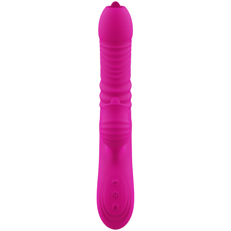 ARMONY - MULTIFUNKTIONALER ZUNGEN-VIBRATOR FANNY WÄRMEEFFEKT FUCHSIA