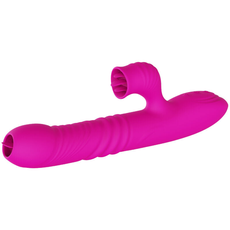 ARMONY - MULTIFUNKTIONALER ZUNGEN-VIBRATOR FANNY WÄRMEEFFEKT FUCHSIA