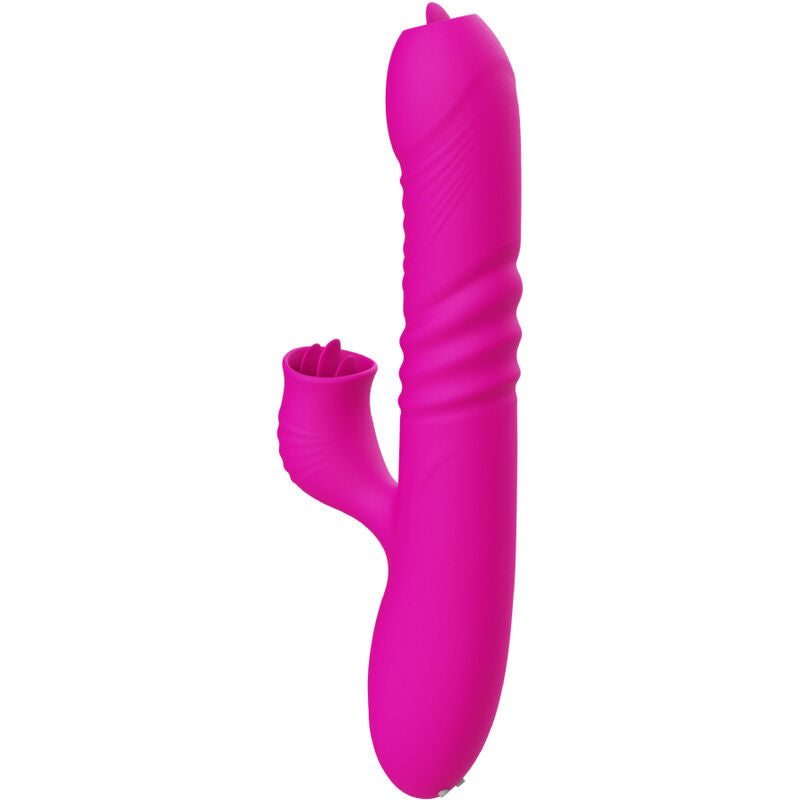 ARMONY - MULTIFUNKTIONALER ZUNGEN-VIBRATOR FANNY WÄRMEEFFEKT FUCHSIA