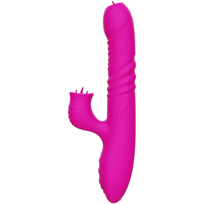 ARMONY - MULTIFUNKTIONALER ZUNGEN-VIBRATOR FANNY WÄRMEEFFEKT FUCHSIA