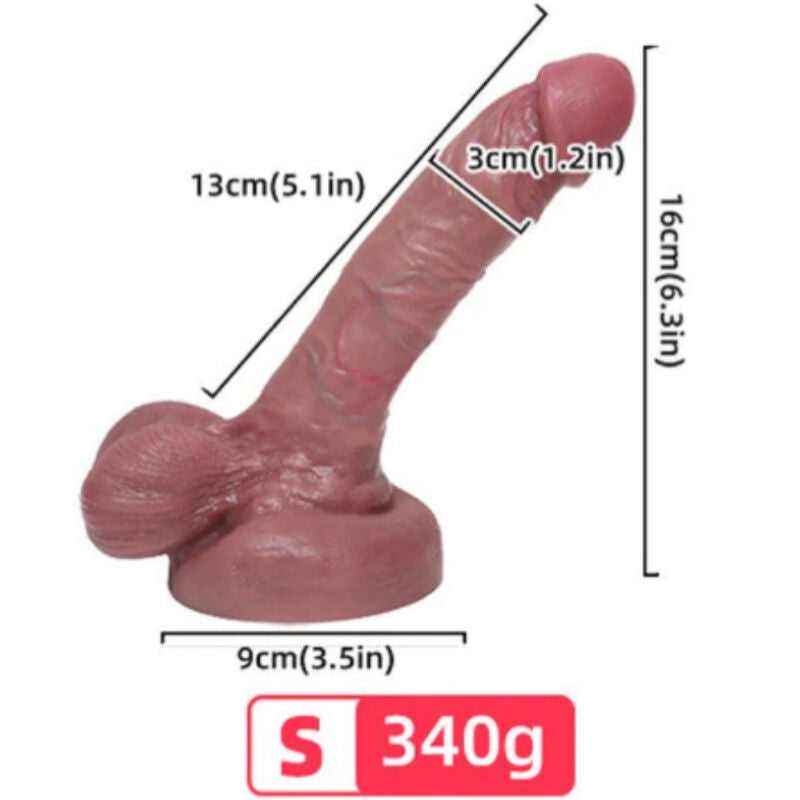 ARMONY - REALISTISCHER FLÜSSIGSILIKON-PENIS 13 CM