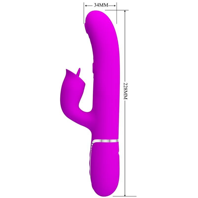 PRETTY LOVE - LECH-HASE-VIBRATOR FUCHSIA