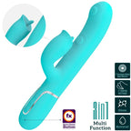 PRETTY LOVE - AQUAGRÜNER LECK-KANINCHEN-VIBRATOR